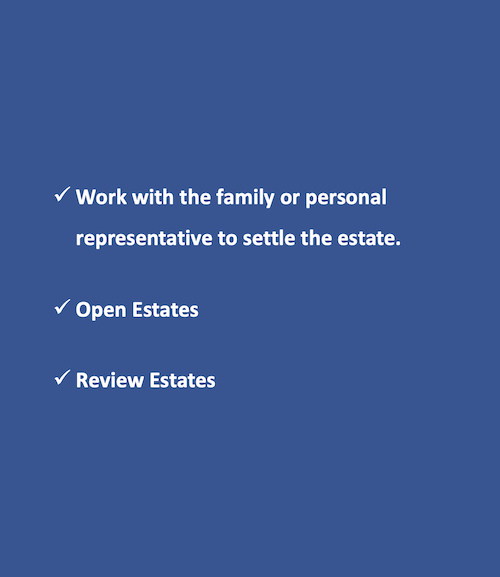 Probate Bullet Points